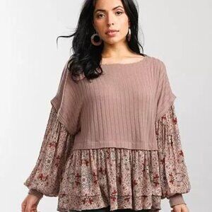 Buckle Pink Blouse